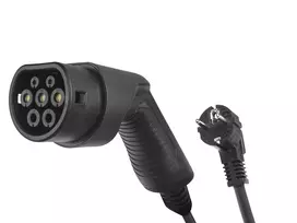 elektromobil stotele - Green Cell EV16 Įkrovimo stotelė 3,6 kW, 10/16 A, 6,5 m, Juoda (Black) - 5 nuotrauka