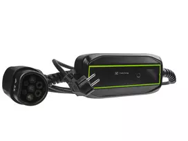 elektromobil stotele - Green Cell EV16 Įkrovimo stotelė 3,6 kW, 10/16 A, 6,5 m, Juoda (Black) - 6 nuotrauka
