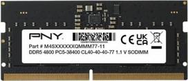 operatyvioji atmintis ram so dimm - PNY 16GB DDR5 4800 SO-DIMM MN16GSD54800-SB - 3 nuotrauka