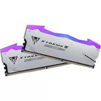 ddr5 patriot viper - Patriot Viper Xtreme 5 RGB MPower, DDR5, 48 GB, 6400 MHz, CL32, Sidabrinė (Silver) - 2 nuotrauka