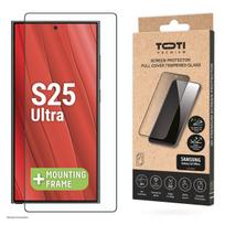s25 ultra stikliukas - PREMIUM TEMPERED glass 3D screen protector full cover for Samsung Galaxy S25 Ultra - 5 nuotrauka