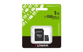 v30 sd card - Kingston 1TB microSDXC Canvas Select Plus Gen3 150MB/s A1 + SD Adapter - 7 nuotrauka