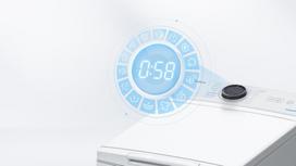 wash machine - Midea MF100T60B/W-HR Balta (White) - 4 nuotrauka