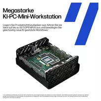 ai 395 - HP Z2 Mini G1a Workstation B76Q7ET ,  AMD Ryzen AI Max Pro 395 ,  128GB RAM ,  2TB SSD ,  AMD Radeon 8060S ,  Windows 11 - 15 nuotrauka