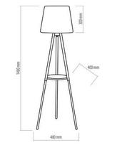 sviestuvaj - Pastatomas šviestuvas TK Lighting Vaio 698 60W E27 - 2 nuotrauka