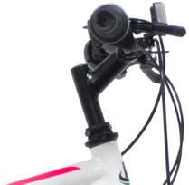 ermitazas - Dviratis Bottari Oklahoma Good Bike White Pink, 18", 26" - 3 nuotrauka