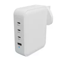 45w charger - Hyper HyperJuice 145W USB-C GaN Travel Charger with 4 Ports - White | Hyper | HJ1001WHWWGL - 5 nuotrauka