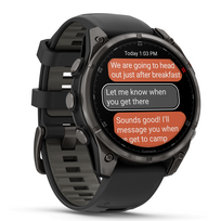 carbu - Garmin fēnix 8 Pro 47mm Carbon Gray (Pilkas) - 2 nuotrauka