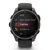 carbu - Garmin fēnix 8 Pro 47mm Carbon Gray (Pilkas) - 4 nuotrauka