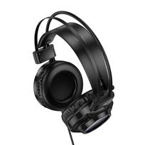 ausines 2.5mm - Hoco W110 Juodas (Black) Laidinės Ausinės su Mikrofonu žaidimams - 6 nuotrauka