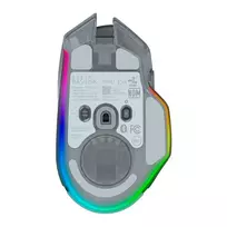 razer pro mouse - Razer Basilisk V3 Pro 35K Wireless Phantom Baltas (White) - 3 nuotrauka