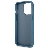 iphone 13 telefono deklas guess - Dėklas GUESS GUHCP13LP4TPB IPHONE 13 PRO / 13 6.1 "Mėlynas / Mėlynas HARDCASE 4G TRIANGLE CARDSLOT LOGO - 3 nuotrauka