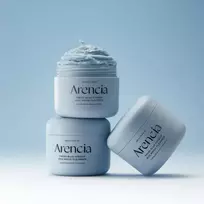 veido prausiklis - Arencia Fresh Blue Hyssop Rice Mochi Cleanser, 120 g - 6 nuotrauka
