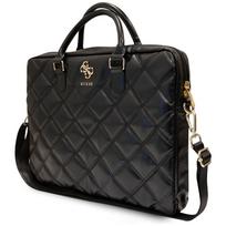 laptop dekl - Guess 4G Quilted bag for a 16" laptop - black - 3 nuotrauka