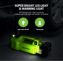 automobilio irankiai - Greenworks Automobilinis keltuvas G24JACK, 3000 kg, 24 V (be akumuliatoriaus ir pakrovėjo) - 6 nuotrauka