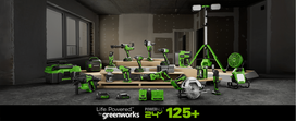 automobilio irankiai - Greenworks Automobilinis keltuvas G24JACK, 3000 kg, 24 V (be akumuliatoriaus ir pakrovėjo) - 15 nuotrauka