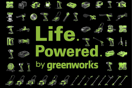 vejapjoves greenworks - Greenworks MO48L424-01, 46 cm, 48V (2x24V) - 3 nuotrauka