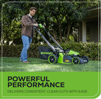 vejapjoves greenworks - Greenworks MO48L424-01, 46 cm, 48V (2x24V) - 13 nuotrauka