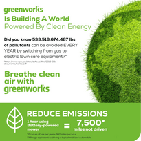 lapu pustuvas - Greenworks BL24L411-01 - 4 nuotrauka