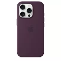 dekla iphone - APPLE iPhone 16 Pro Silicone MagSafe - Plum - 2 nuotrauka