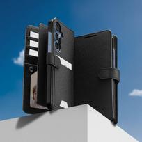 deklas telefonui samsung s25 plus - Spigen "Wallet S Galaxy S25 Plus" Black - 3 nuotrauka