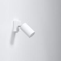 ring light - Šviestuvas sieninis Sollux Ring 1, 40 W, GU10 - 8 nuotrauka