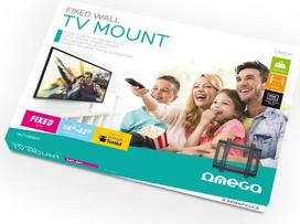 vesa mount - Omega OUTV200B27 Universal LCD / LED 14"-42" Wall Mount - 2 nuotrauka