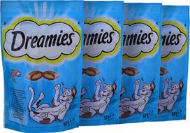 cata - Dreamies Variety Snack Box, vištiena/sūris/lašiša, 0.720 kg, 12 vnt. - 4 nuotrauka
