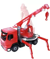 kranas - Lena Mercedes Arocs Red 02175 - 5 nuotrauka