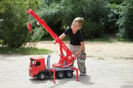 kranas - Lena Mercedes Arocs Red 02175 - 8 nuotrauka