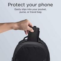 telefonas - Tech-Protect SM65 Universalus Dėklas Išmaniesiems Telefonams 6-6.9" Juodas (Black) - 3 nuotrauka