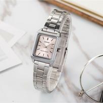 casio ltp - Casio LTP-V007D-4E Moteriškas laikrodis (Sidabrinis/Rožinis) + Dėžutė - 7 nuotrauka