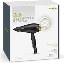 babyliss plauku dziovintuvas - BaByliss 6704E plaukų džiovintuvas 2000 W Juodas (Black), Auksinis (Gold) - 3 nuotrauka