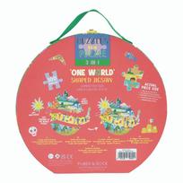 zemelapis vaikams - Floss & Rock One World 43P6361, 100 det. - 4 nuotrauka