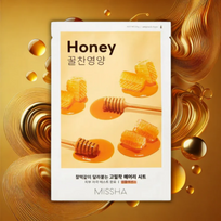 missha airy fit - MISSHA Airy Fit Honey Sheet Mask 19g - 2 nuotrauka