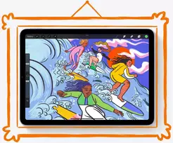 11 inch ipad - Apple iPad Air 11" M4 Wi-Fi 512GB Purple (Violetinis) - 5 nuotrauka