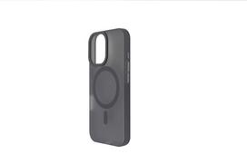 senukai iphone - Dėkliukas JUST MUST MAGSAFE SILK FROST iPhone 16 Pro, nugarėlė, juodas - 3 nuotrauka