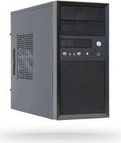micro atx case - Chieftec CT-01B-OP Mini Tower Juoda (Black) - 2 nuotrauka
