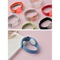 vaikams laikrodzei - Tech-Protect Nylon Strap for Apple AirTag, Mėlynas (Blue) - 4 nuotrauka