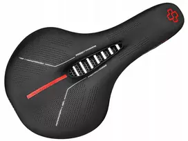 dviraciu sedynes balnelis - Dviračio sėdynė Wittkop Medicus Pro Evo 1.0, juoda - 4 nuotrauka