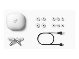 tws wireless bluetooth earbuds - Anker Soundcore Liberty 4 Pro Baltos (White) - 10 nuotrauka