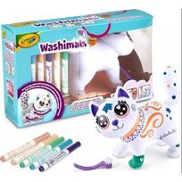 figureliu spalvinimas - CRAYOLA kūrybinis rinkinys Washimals Big Jenny, 74-7518 - 4 nuotrauka