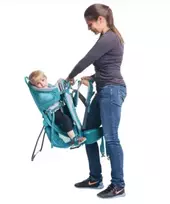 dzinsinis audinys - Deuter Kid Comfort Active SL žygių krepšys mėlynas 3620021 - 4 nuotrauka
