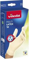 lateksines pirstines - Vileda Natural Latex pirštinės, M/L, 10 vnt. - 1 nuotrauka