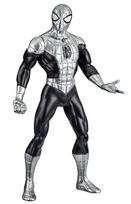 spider man - Žaislinė figūrėlė, superherojus Hasbro Spiderman Armored F5087, 30 cm, sidabro/juoda - 2 nuotrauka
