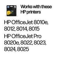 hp spausdintuvas rasalinis - HP 912 Yellow Ink Cartridge | 3YL79AE#BGX - 9 nuotrauka