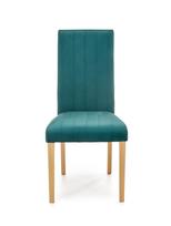 artisan oak - Valgomojo kėdė Halmar Diego 3 Velvet, pilka - 3 nuotrauka