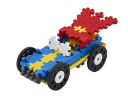 automobilio konstruktorius - Plus Plus konstruktorius, Automobilis Herojus, 200 vnt. - 5 nuotrauka
