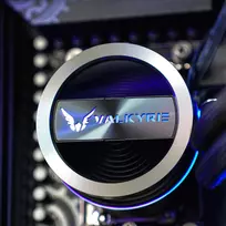 ausintuvas juodas - Valkyrie Dragonfang 360 ARGB Juodas (Black) - 3 nuotrauka