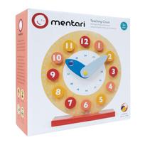 kauciukmedis - Mentari MT7304 medinis mokomasis laikrodis vaikams - 5 nuotrauka